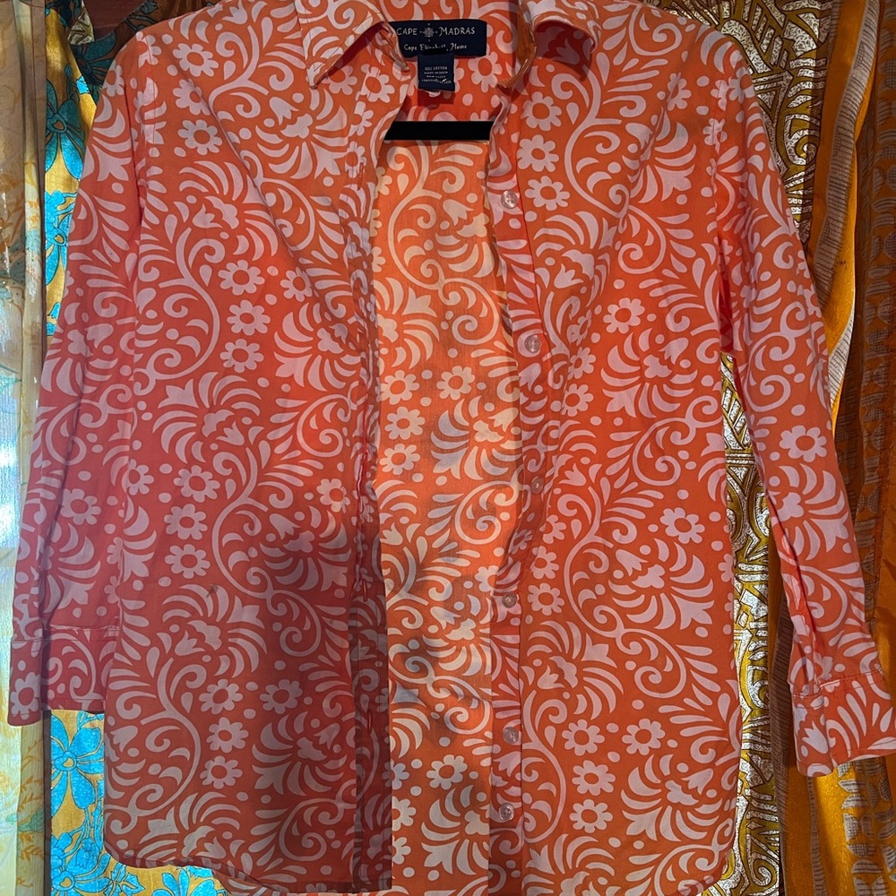 Cape Madras top size small